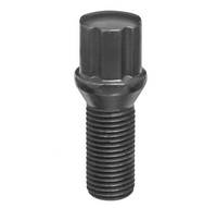 Wheel Install Kit (5-Lug) Spline Lug Bolt 27mm Thread Length 14x1.50 – Black