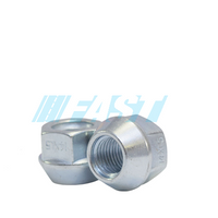Lug Nut | Open End Hex Head 19mm (3/4") 0.84" | Full Set | Zinc