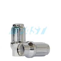 Lug Nut | E.T. 6 Spline Car 1.57" | Full Set with Key | Chrome