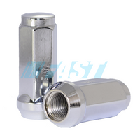 Lug Nut | Hex Head 19mm (3/4") 2.25" | Full Set | Chrome