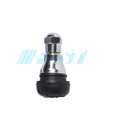 Valve Stem | TR412C | Short Snap-In with Chrome Sleeve