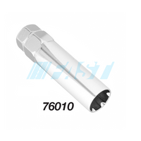 Lug Nut | 6 Spline Truck 1.9" | Full Set with Key | Black