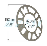 Wheel Spacer | 2 Piece Set | 4 & 5 Lug | 4.25 x 4.75 I 3mm (1/8") Thick