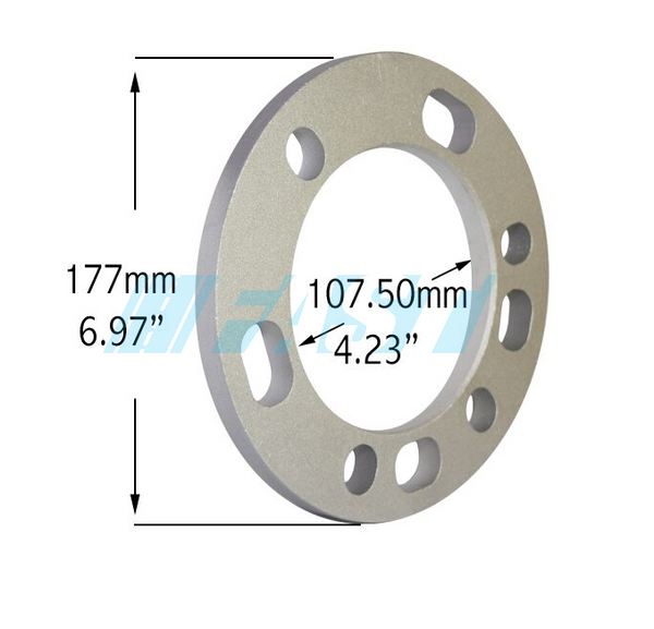 Wheel Spacer | 2 Piece Set | 5 & 6 Lug | 135 x 5.50 I 12mm (1/2") Thick