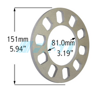 Wheel Spacer | 2 Piece Set | 5 Lug | 4.25 x 4.75 I 8mm (5/16") Thick
