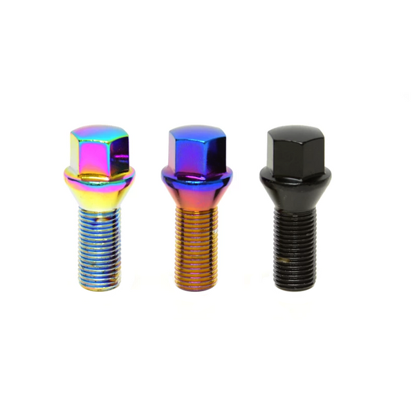 Lug Bolts | Mevius® Radius Seat 12x1.5 27mm - Blue Neon