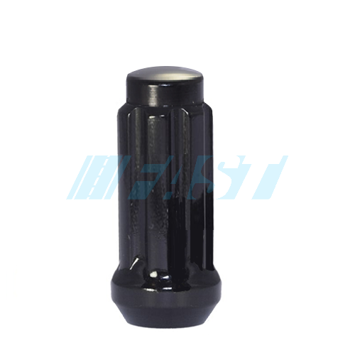 Lug Nut | 6 Spline Truck 1.9" | Full Set with Key | Black